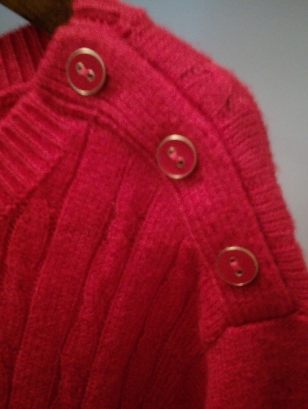 Talbots Red Sweater - Picture 2 of 5